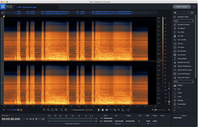 Rx 7 Izotope ノイズの成分を分析させて除去する方法 めはてコ